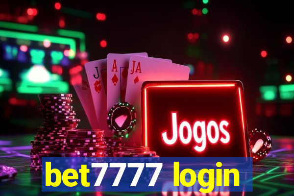 bet7777 login